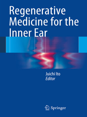 cover image of Regenerative Medicine for the Inner Ear